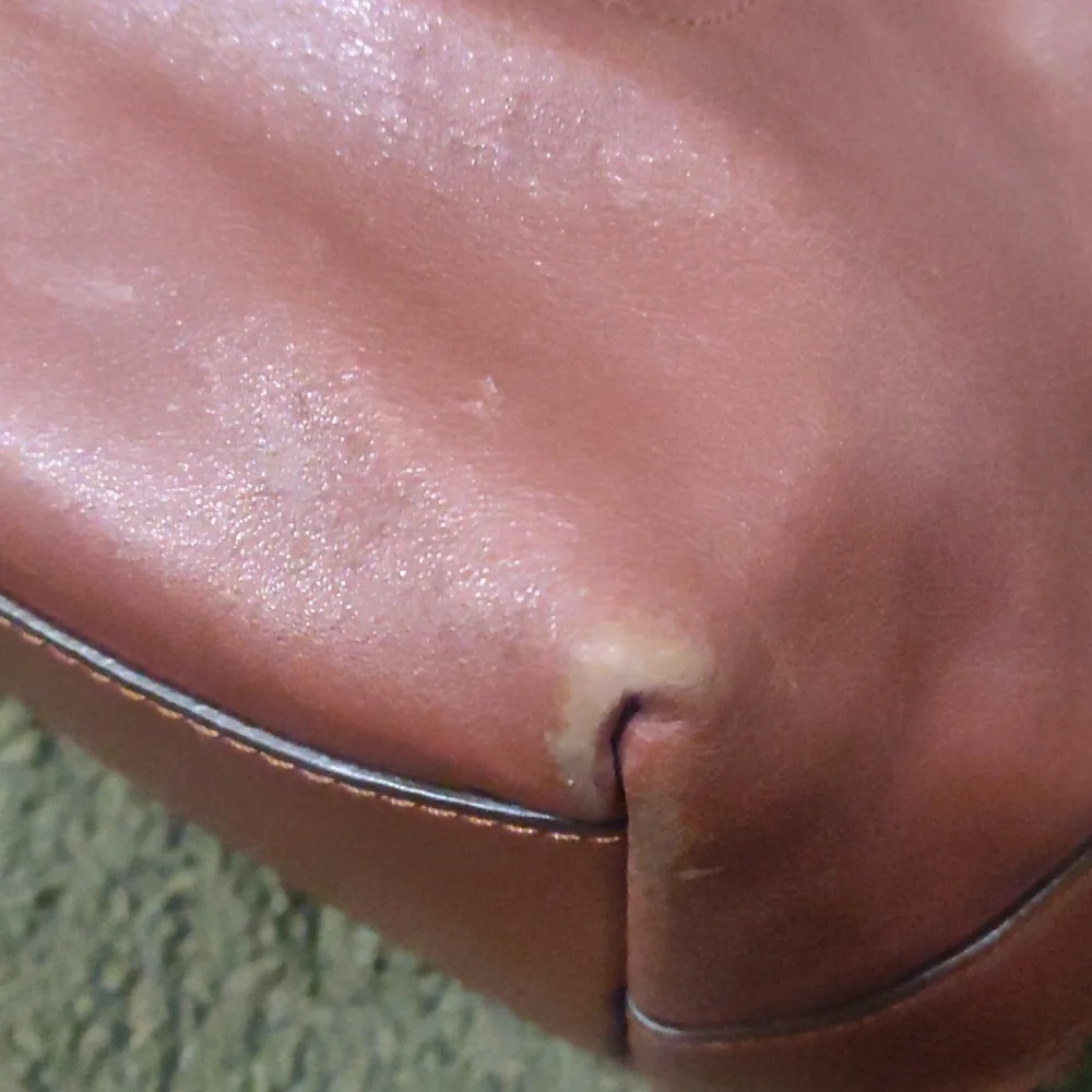 Coach Brown Leather Bucket Bag - Picture 4 of 6